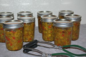 Zesty Zucchini Relish – On The Banks of Salt Creek