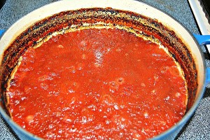 Home Canned Tomato Sauce